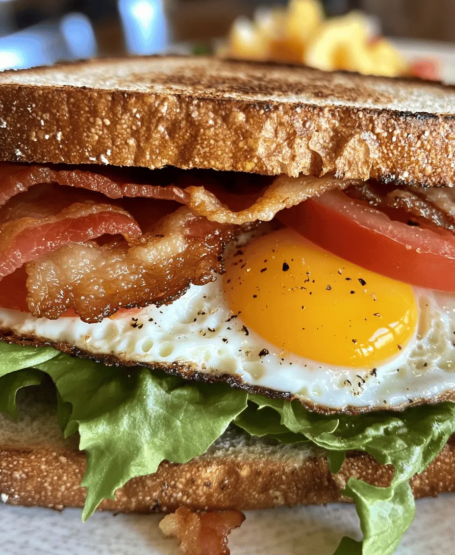 Are you ready to elevate your breakfast game? The Crispy Fried Egg BLT Delight is not just an ordinary sandwich; it’s a scrumptious twist on the classic BLT that’s perfect for breakfast or brunch. Imagine the delightful combination of crispy bacon, perfectly fried eggs, fresh vegetables, and creamy mayonnaise, all nestled between slices of your favorite bread. This recipe is a must-try for anyone looking to indulge in a hearty, flavorful meal that’s both satisfying and easy to prepare.