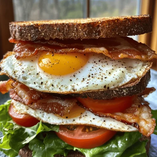 Are you ready to elevate your breakfast game? The Crispy Fried Egg BLT Delight is not just an ordinary sandwich; it’s a scrumptious twist on the classic BLT that’s perfect for breakfast or brunch. Imagine the delightful combination of crispy bacon, perfectly fried eggs, fresh vegetables, and creamy mayonnaise, all nestled between slices of your favorite bread. This recipe is a must-try for anyone looking to indulge in a hearty, flavorful meal that’s both satisfying and easy to prepare.