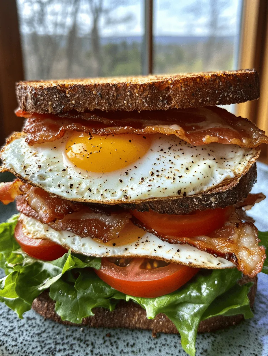 Are you ready to elevate your breakfast game? The Crispy Fried Egg BLT Delight is not just an ordinary sandwich; it’s a scrumptious twist on the classic BLT that’s perfect for breakfast or brunch. Imagine the delightful combination of crispy bacon, perfectly fried eggs, fresh vegetables, and creamy mayonnaise, all nestled between slices of your favorite bread. This recipe is a must-try for anyone looking to indulge in a hearty, flavorful meal that’s both satisfying and easy to prepare.