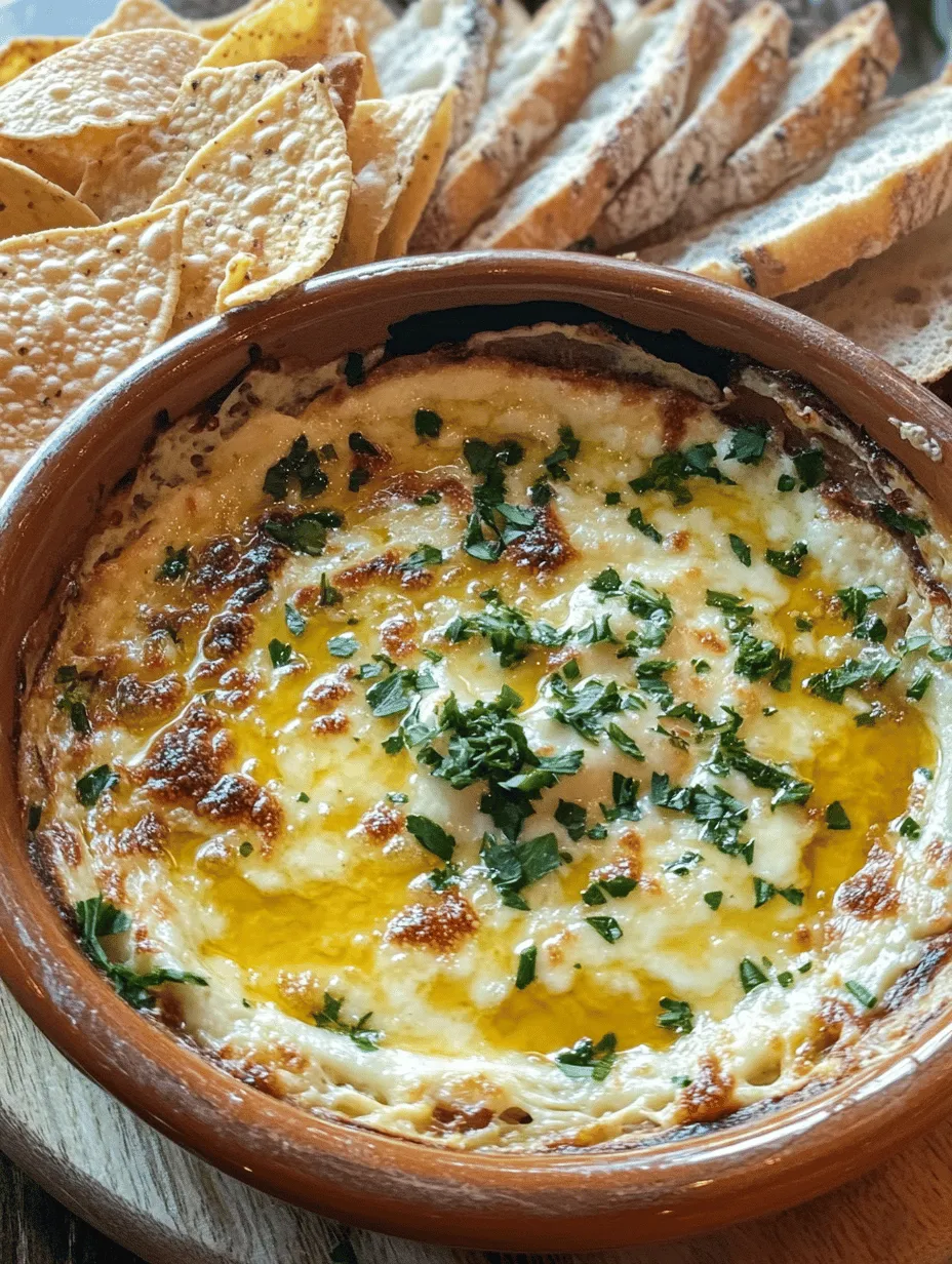 Cheesy dips have carved a special place in the hearts of food enthusiasts, particularly during social gatherings and family meals. Whether it's a game day party, a cozy movie night, or a festive holiday gathering, a cheesy dip brings people together, creating an atmosphere of warmth and camaraderie. Among the myriad of cheesy dip options available, the Cheesy Roasted Garlic Dip stands out with its unique flavor profile and creamy texture. This delectable dip not only satisfies the craving for cheesy goodness but also introduces the rich, savory essence of roasted garlic, elevating a classic favorite into an irresistible treat.