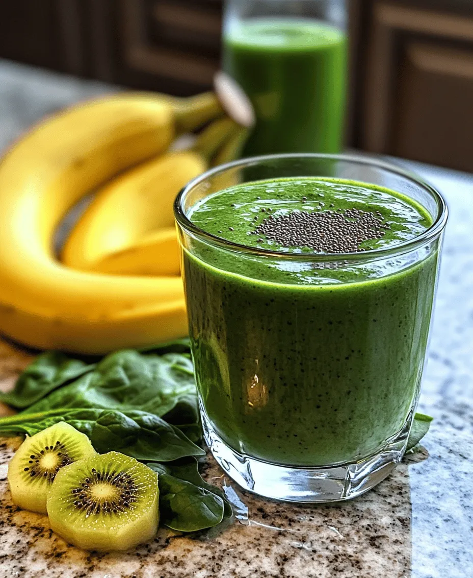 The Kiwi Dream Smoothie is a delightful concoction that combines the tangy sweetness of kiwi with the creaminess of Greek yogurt and the refreshing hydration of coconut water. This smoothie is not only easy to prepare but also a powerhouse of vitamins and minerals, making it an ideal choice for breakfast, a post-workout snack, or a revitalizing afternoon treat. With its vibrant green color and luscious texture, the Kiwi Dream Smoothie is sure to brighten your day and energize your body.