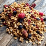 Granola has surged in popularity over the past few years, becoming a staple snack option for health-conscious individuals looking to satisfy their cravings without compromising on nutrition. This delightful mixture of oats, nuts, seeds, and sweeteners offers a crunchy texture and a burst of flavor that makes it perfect for breakfast, snacking, or even as a topping for yogurt or smoothies. Among the myriad of granola recipes available, the Berry Bliss Granola Crunch Clusters stand out as a nutritious and easy-to-make treat that anyone can whip up at home.