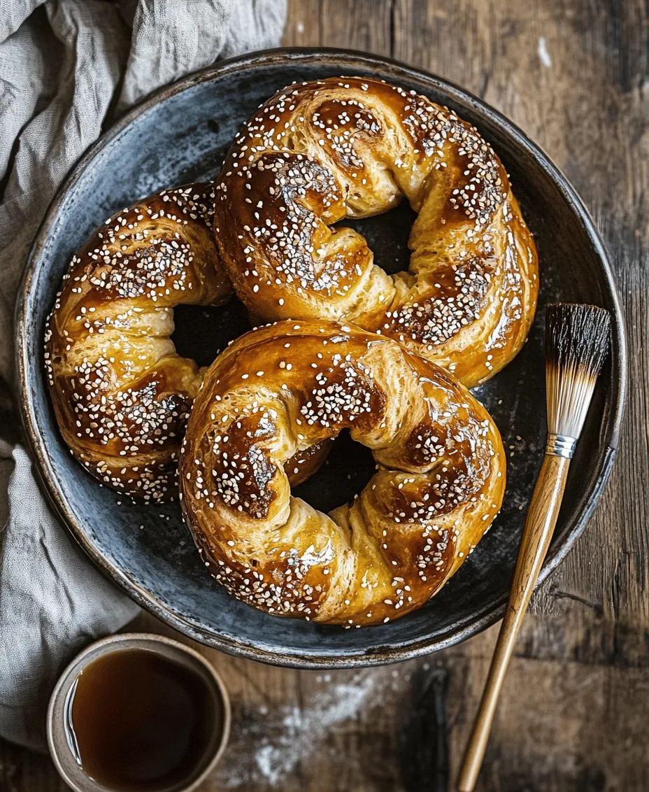 Simit, a beloved traditional bread in Egypt, serves as both a delicious snack and a hearty breakfast option. With its distinctive ring shape, golden crust, and generous coating of sesame seeds, it is a staple on Egyptian streets, often enjoyed on-the-go or at leisurely family breakfasts. The soft, chewy texture combined with its nutty flavor makes it an irresistible choice for many. In this article, we will explore the rich cultural significance of Golden Egyptian Simit, delve into its unique characteristics, and provide you with a detailed recipe along with preparation tips and serving suggestions that will elevate your baking experience.