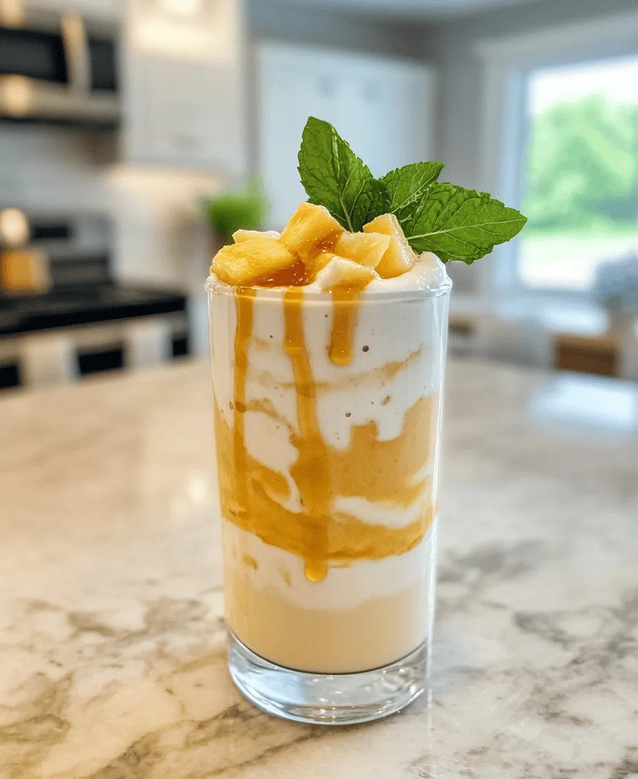 Understanding the components of this smoothie is essential for appreciating its taste and nutritional value. Each ingredient plays a crucial role in creating the perfect balance of flavors and textures.