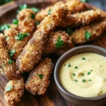 Crispy Portobello Fries with Zesty Meyer Lemonnaise is a dish that perfectly marries the earthy flavors of portobello mushrooms with the bright, refreshing notes of Meyer lemon. This unique treat has gained popularity not just among mushroom lovers but also among those looking for a delicious, plant-based snack that doesn't compromise on taste or texture. The allure of crispy, golden-brown portobello fries lies in their satisfying crunch combined with a creamy, zesty dipping sauce that elevates each bite.