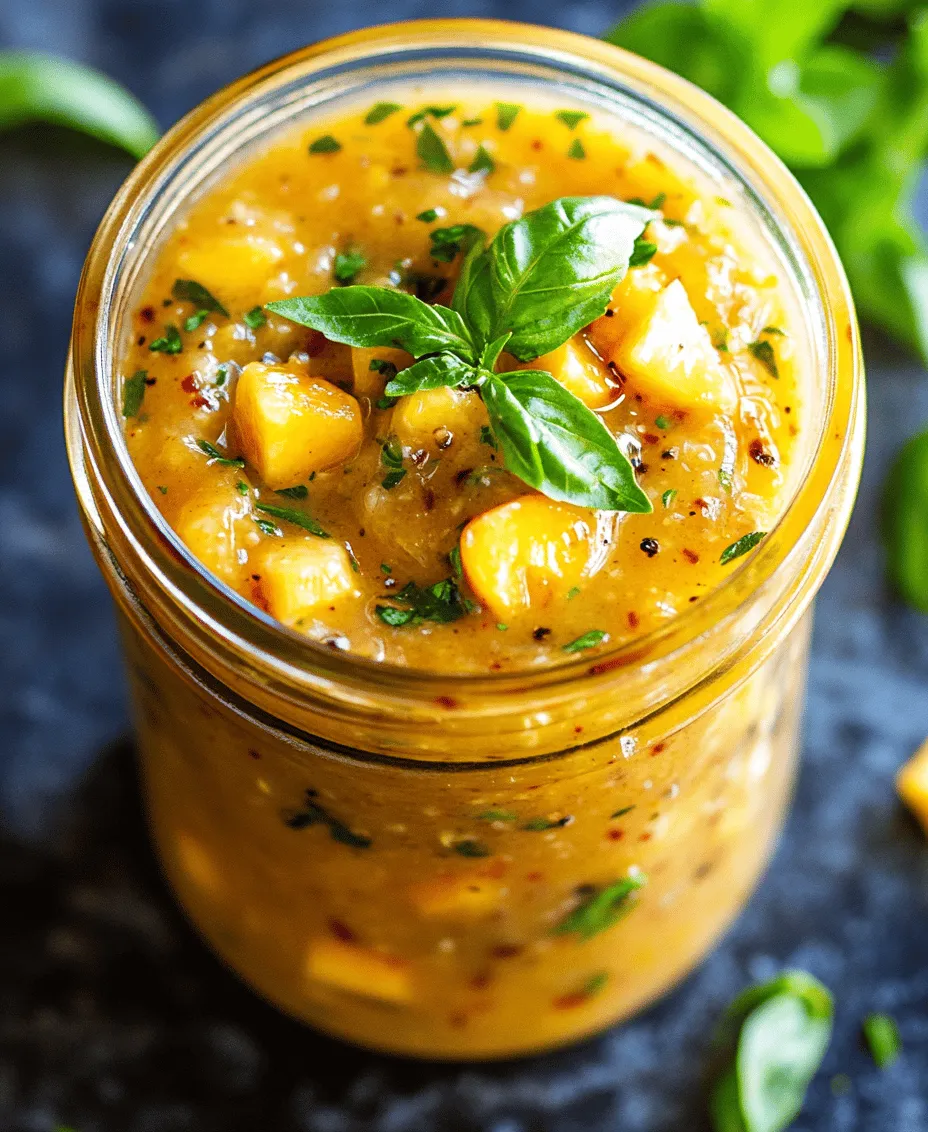 In the culinary world, few things can elevate a dish like a homemade dressing. While store-bought options are convenient, they often lack the freshness and complexity of flavors that can be achieved in your own kitchen. One dressing that perfectly embodies this homemade charm is the Peach Honey Dijon Balsamic Vinaigrette. This delightful concoction combines the sweetness of ripe peaches with the sharp tang of Dijon mustard and the rich depth of balsamic vinegar, creating a versatile dressing that can elevate any salad or grilled dish.