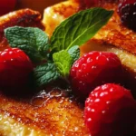 When it comes to French toast, the type of bread used can make or break the dish. For our Overnight Crème Brûlée French Toast, brioche is the star ingredient. This rich, buttery bread is known for its soft texture and slightly sweet flavor, making it an ideal candidate for soaking in a custard mixture. The airy structure of brioche allows it to absorb the custard without becoming soggy, resulting in a perfectly custardy interior once baked.
