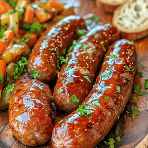 Cooking is an art that beautifully marries flavors, textures, and aromas, and one of the most delightful combinations is the balance of sweet and savory tastes. The Sweet & Savory Honey Garlic Sausage recipe is a perfect embodiment of this culinary dance. This dish not only captivates taste buds but also serves as a versatile option for various occasions—from casual family dinners to festive gatherings. Whether grilled, sautéed, or baked, these sausages promise to elevate any meal with their irresistible charm.