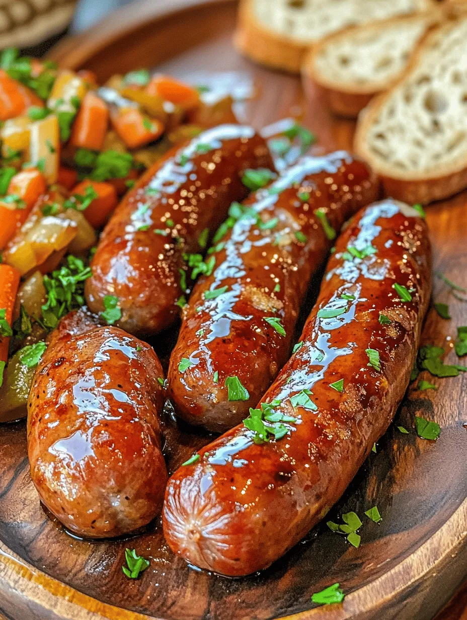 Cooking is an art that beautifully marries flavors, textures, and aromas, and one of the most delightful combinations is the balance of sweet and savory tastes. The Sweet & Savory Honey Garlic Sausage recipe is a perfect embodiment of this culinary dance. This dish not only captivates taste buds but also serves as a versatile option for various occasions—from casual family dinners to festive gatherings. Whether grilled, sautéed, or baked, these sausages promise to elevate any meal with their irresistible charm.