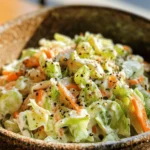 The magic of KFC-style creamy coleslaw lies in its simple yet crucial ingredients. Each component plays a significant role in achieving the perfect balance of texture and flavor, from the crispness of the vegetables to the smoothness of the dressing. Below, we break down the key ingredients that make this coleslaw a standout dish.