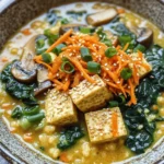 If you’re searching for a comforting and nourishing dish that warms the soul, look no further than Ginger Miso Brothy Soup with Crispy Shredded Sesame Tofu. This delightful recipe brings together the umami-rich flavors of miso and the invigorating warmth of ginger, creating a symphony of tastes that will delight your palate. Not only is this soup vegan-friendly, but it is also incredibly easy to prepare, making it a perfect choice for a healthy meal any day of the week.