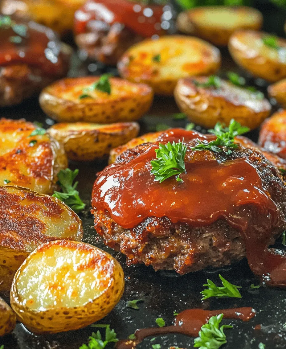 In the fast-paced world we live in today, the allure of sheet pan meals has captured the hearts of busy families and individuals alike. These one-pan wonders not only simplify the cooking process but also minimize cleanup time, making them a perfect solution for those hectic weeknights. Among the myriad of options available, the Savory Sheet Pan Mini Meatloaf & Crispy Potatoes stands out as a delightful choice. This recipe combines the comforting flavors of classic meatloaf with the satisfying crunch of crispy potatoes, all prepared on a single baking sheet.