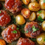 In the fast-paced world we live in today, the allure of sheet pan meals has captured the hearts of busy families and individuals alike. These one-pan wonders not only simplify the cooking process but also minimize cleanup time, making them a perfect solution for those hectic weeknights. Among the myriad of options available, the Savory Sheet Pan Mini Meatloaf & Crispy Potatoes stands out as a delightful choice. This recipe combines the comforting flavors of classic meatloaf with the satisfying crunch of crispy potatoes, all prepared on a single baking sheet.