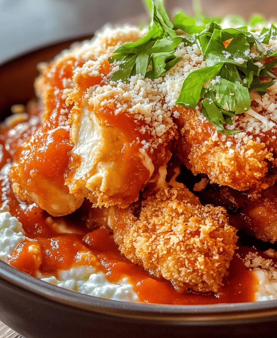 Welcome to the Chicken Parm Cottage Cheese Bowl recipe, a delicious and healthy twist on the classic Italian-American dish that has captured the hearts of many. This innovative recipe transforms the traditional chicken parmesan into a wholesome bowl that combines protein-packed cottage cheese, succulent chicken, and vibrant marinara sauce, making it a perfect meal for busy weeknights or a cozy family dinner.