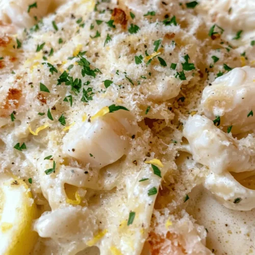 If you're a seafood enthusiast with a penchant for rich, creamy dishes, then the Seafood Lovers’ Dream Alfredo is the perfect recipe for you. This dish is a celebration of flavors, combining tender fettuccine pasta with a delightful medley of seafood, all enveloped in a luscious Alfredo sauce. Imagine twirling strands of pasta around a fork, coated in a velvety sauce that dances with the briny essence of the ocean. Each bite is a luxurious experience, making it a fantastic choice for special occasions or simply a comforting meal at home.