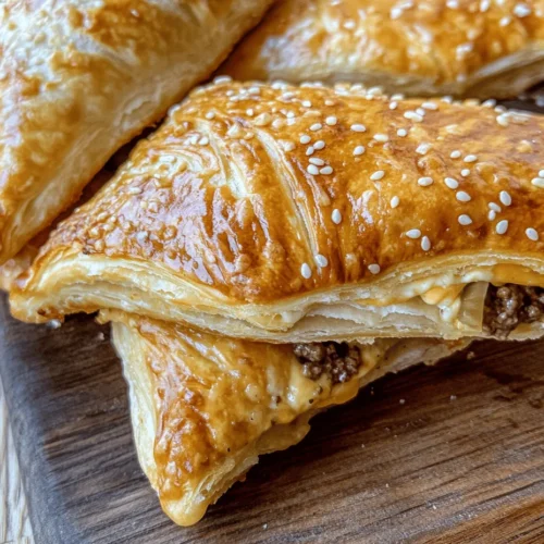 Imagine biting into a warm, golden pocket filled with all the flavors of a classic cheeseburger. Savory cheeseburger pockets are not only a delightful twist on a beloved dish but also a fun and convenient meal option that brings joy to any occasion. Combining the rich, savory flavors of ground beef, melty cheese, and tangy pickles with the flaky texture of crescent roll dough, these pockets offer a unique and satisfying dining experience.