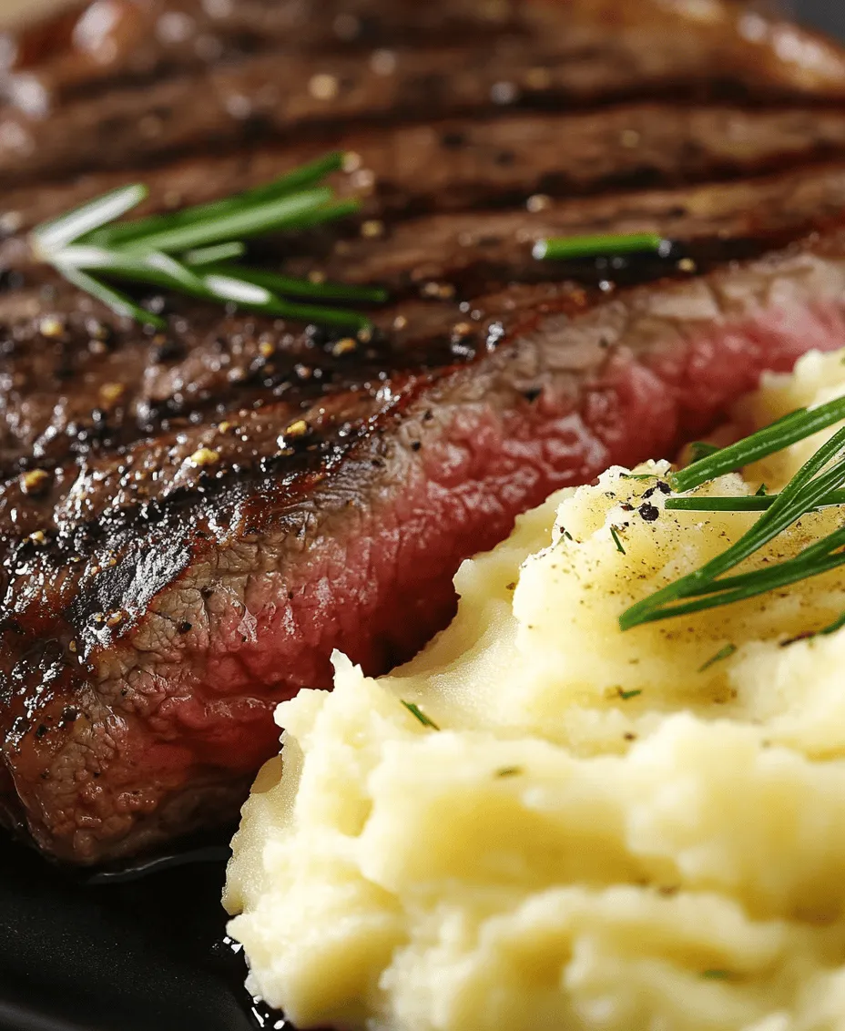 If you're looking to impress your guests or treat yourself to a delectable meal, Garlic Butter Steak paired with Creamy Mash is the perfect choice. This dish marries the rich, succulent flavors of ribeye steak with the velvety smoothness of creamy mashed potatoes, creating a comforting yet elegant dining experience. Whether you're planning a romantic dinner for two or a cozy family gathering, this recipe is sure to elevate your culinary repertoire and leave everyone asking for seconds.