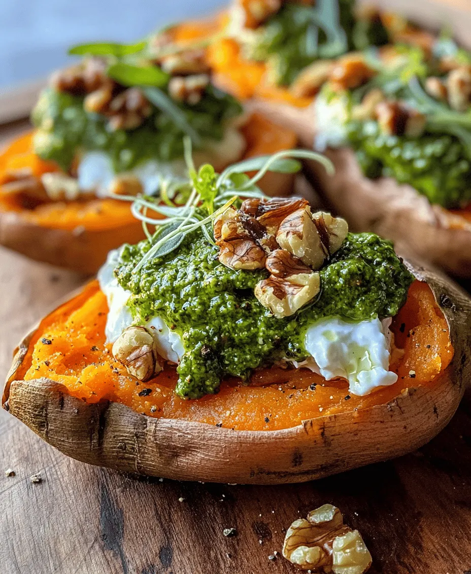 Imagine a dish that seamlessly combines the earthiness of sweet potatoes, the creaminess of burrata cheese, the crunch of toasted walnuts, and the vibrant essence of sage pesto. Stuffed Sweet Potatoes with Burrata, Toasted Walnuts, and Sage Pesto is an exquisite culinary creation that transforms a simple, nutritious ingredient into a gourmet experience. This recipe is perfect for any occasion, whether you’re entertaining guests, celebrating a special event, or simply indulging in a comforting meal at home.