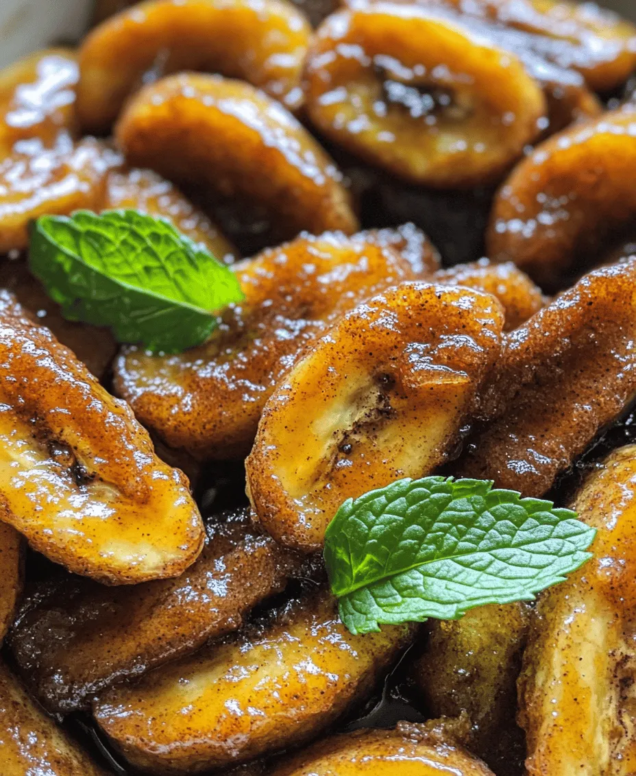To create the perfect sweet and spicy cinnamon bananas, it's crucial to understand the role each ingredient plays in achieving that iconic flavor profile. Let's delve into the main components of the recipe.
