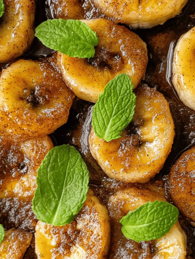 To create the perfect sweet and spicy cinnamon bananas, it's crucial to understand the role each ingredient plays in achieving that iconic flavor profile. Let's delve into the main components of the recipe.