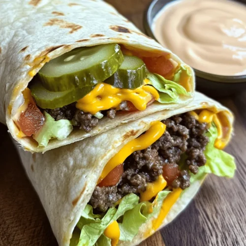 When it comes to comfort food, few dishes hold a candle to the iconic Big Mac. This beloved burger has transcended its fast-food origins, becoming a staple in many households around the world. But what if you could enjoy all the delicious flavors of a Big Mac in a more convenient and versatile format? Enter the Homemade Big Mac Wraps with Special Sauce. This creative twist on the classic burger combines the savory elements of the Big Mac with the portability of a wrap, making it an ideal choice for quick lunches, casual family dinners, or even entertaining guests.
