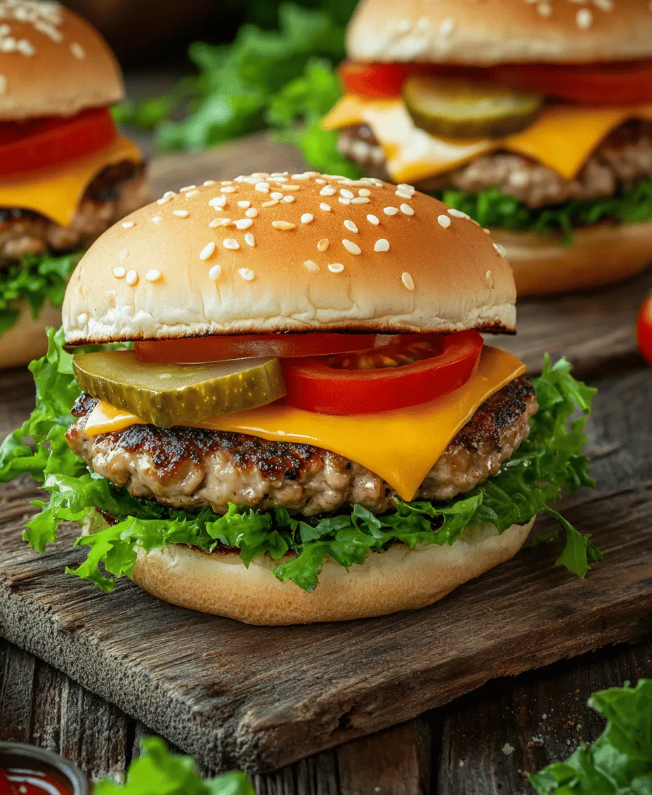 Welcome to the world of Cheddar Ranch Chicken Burgers! This delightful recipe combines the juicy goodness of ground chicken with the rich flavors of cheddar cheese and ranch dressing, making it a standout choice for burger lovers seeking a healthier alternative to traditional beef patties. As health-conscious eating continues to trend, chicken burgers have surged in popularity, providing a leaner protein option without compromising on taste.