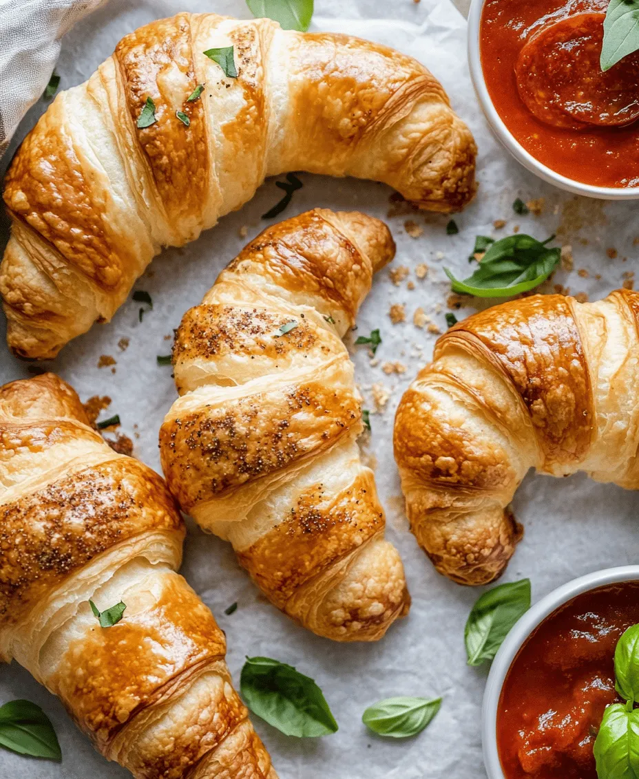 If you're searching for a delightful fusion of flavors that tantalizes your taste buds, look no further than the Mozzarella Pepperoni Croissant Rolls. This innovative recipe combines the buttery, flaky texture of croissant dough with the savory taste of pepperoni and the creamy goodness of mozzarella cheese. The result is a mouthwatering treat that’s perfect for a variety of occasions—from casual snacks to festive party appetizers. These croissant rolls are not only easy to make but also incredibly satisfying, making them a go-to recipe for entertaining guests or simply indulging in a comforting meal at home.