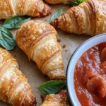 If you're searching for a delightful fusion of flavors that tantalizes your taste buds, look no further than the Mozzarella Pepperoni Croissant Rolls. This innovative recipe combines the buttery, flaky texture of croissant dough with the savory taste of pepperoni and the creamy goodness of mozzarella cheese. The result is a mouthwatering treat that’s perfect for a variety of occasions—from casual snacks to festive party appetizers. These croissant rolls are not only easy to make but also incredibly satisfying, making them a go-to recipe for entertaining guests or simply indulging in a comforting meal at home.