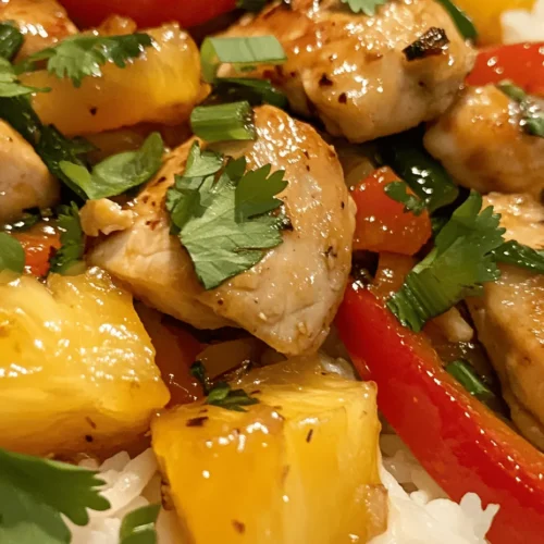 Thai cuisine is renowned for its vibrant flavors and aromatic ingredients, combining elements that create a harmonious balance of sweet, spicy, salty, and sour. Each dish tells a story, often reflecting the rich cultural heritage and diverse geography of Thailand. One standout dish that encapsulates this love for flavor is Sweet and Spicy Thai Chicken. This delightful recipe marries the sweetness of honey and pineapple with the heat of sriracha, all balanced by the savory depth of soy sauce, resulting in an explosion of taste that tantalizes the palate.