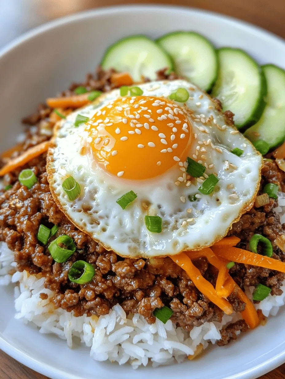 The K-Pop Korean Ground Beef Bowl is a culinary gem that brings the vibrant flavors of Korea right into your kitchen. This dish is a delicious amalgamation of savory, sweet, and spicy elements, capturing the essence of traditional Korean cuisine while adapting to modern palates. As Korean culture continues to gain global traction—thanks in part to the popularity of K-Pop, Korean dramas, and the rise of Korean food—more and more people are eager to explore its rich flavors. The K-Pop Korean Ground Beef Bowl is a perfect introduction to this culinary adventure.