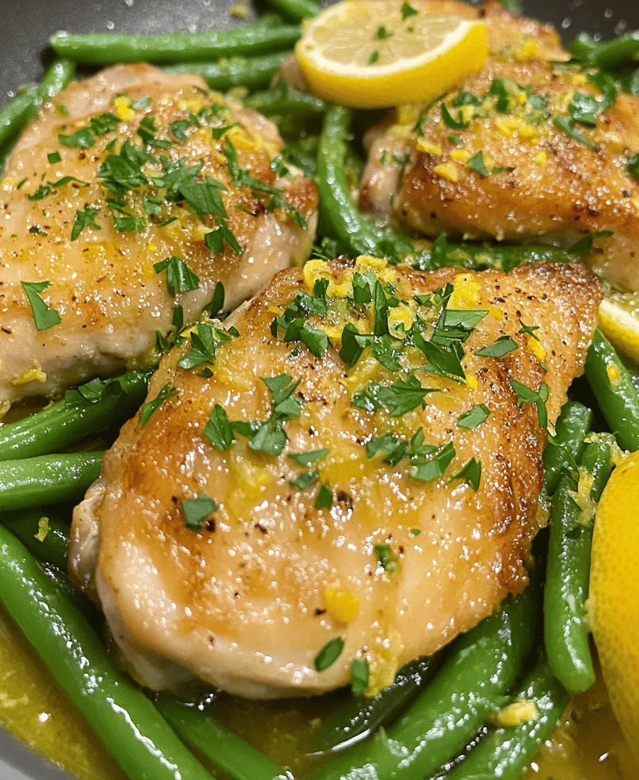 Before we jump into the preparation steps, it's essential to understand the roles of each ingredient that contributes to the overall flavor and nutritional value of this dish. Each component of the Lemon Garlic Butter Chicken and Green Beans Skillet serves a purpose, and together they create a harmonious meal that is both satisfying and delicious.