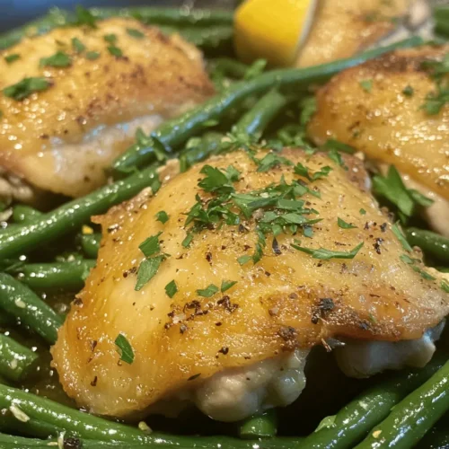 Before we jump into the preparation steps, it's essential to understand the roles of each ingredient that contributes to the overall flavor and nutritional value of this dish. Each component of the Lemon Garlic Butter Chicken and Green Beans Skillet serves a purpose, and together they create a harmonious meal that is both satisfying and delicious.