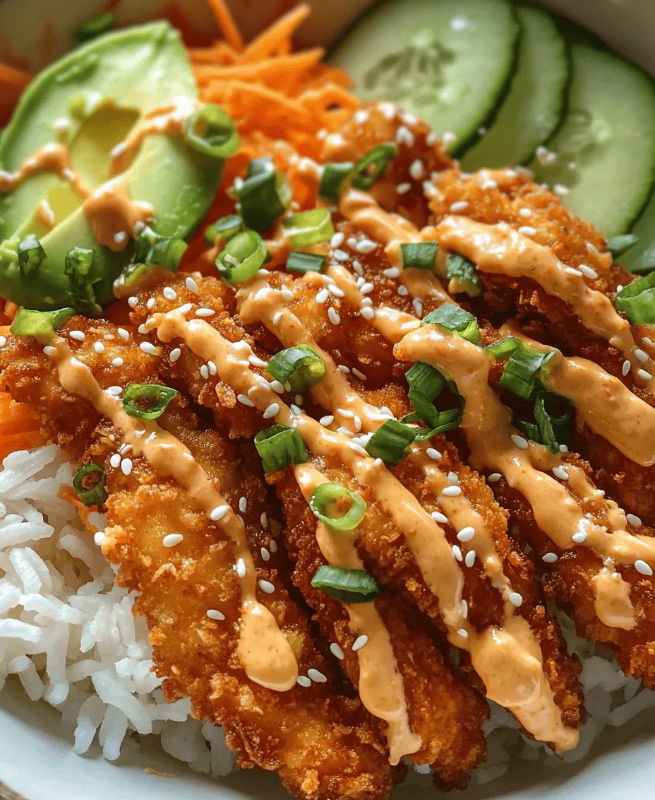 Bang Bang Chicken Bowl has rapidly become a culinary favorite, captivating taste buds across the globe with its delightful blend of flavors and textures. This dish is a harmonious fusion of tender chicken, vibrant vegetables, and a creamy, spicy sauce that leaves a lasting impression. Its popularity can be attributed not only to its mouthwatering appeal but also to its versatility, allowing for endless customization based on personal preferences and dietary needs. Whether you prefer it spicy, mild, or packed with an array of colorful veggies, the Bang Bang Chicken Bowl is a canvas for creativity in the kitchen.