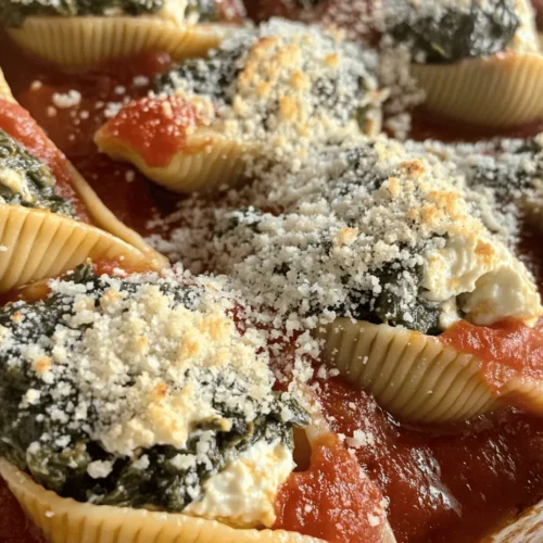 In the world of vegetarian cuisine, few dishes are as comforting and satisfying as Easy Spinach & Ricotta Stuffed Shells. This delightful recipe combines the rich, creamy flavors of ricotta cheese with the vibrant, earthy taste of spinach, all encased in tender pasta shells and topped with a zesty marinara sauce. Packed with nutrients and flavor, this dish is perfect for both casual weeknight dinners and special occasions.