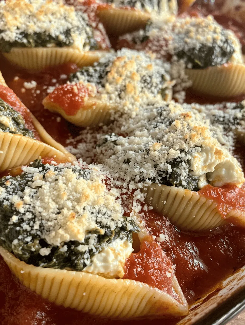 In the world of vegetarian cuisine, few dishes are as comforting and satisfying as Easy Spinach & Ricotta Stuffed Shells. This delightful recipe combines the rich, creamy flavors of ricotta cheese with the vibrant, earthy taste of spinach, all encased in tender pasta shells and topped with a zesty marinara sauce. Packed with nutrients and flavor, this dish is perfect for both casual weeknight dinners and special occasions.