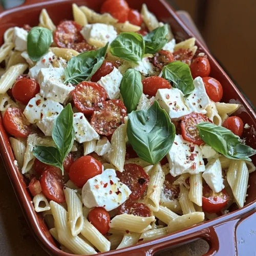 The Baked Feta Pasta phenomenon has taken the culinary world by storm, captivating food lovers with its simplicity and irresistible flavor. Originating from a viral social media trend, this dish has quickly become a staple in home kitchens, praised for its ease of preparation and comforting characteristics. The recipe showcases the meltingly creamy feta cheese combined with sweet, roasted cherry tomatoes, all tossed with perfectly cooked pasta to create a delightful meal that feels both indulgent and wholesome.
