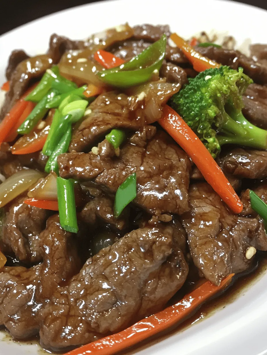 Savory Beef with Oyster Sauce is a quintessential dish that brings the vibrant flavors of Asian cuisine right into your kitchen. This recipe combines tender strips of beef with a rich, umami-packed oyster sauce, resulting in a dish that is both satisfying and full of character. The appeal of this dish lies in its balance of flavors and textures; the savory richness of the sauce complements the juicy beef, while the fresh vegetables add a delightful crunch and a pop of color.