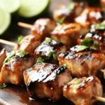 Thai cuisine has garnered a massive following worldwide thanks to its vibrant flavors, aromatic spices, and tantalizing textures. Dishes from this Southeast Asian country are known for their balance of sweet, salty, sour, and spicy elements, creating a culinary experience that is nothing short of extraordinary. One such dish that perfectly encapsulates these characteristics is the Easy Grilled Thai Chicken Skewers with Peanut Sauce.