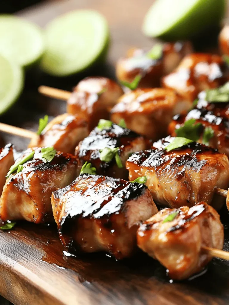 Thai cuisine has garnered a massive following worldwide thanks to its vibrant flavors, aromatic spices, and tantalizing textures. Dishes from this Southeast Asian country are known for their balance of sweet, salty, sour, and spicy elements, creating a culinary experience that is nothing short of extraordinary. One such dish that perfectly encapsulates these characteristics is the Easy Grilled Thai Chicken Skewers with Peanut Sauce.