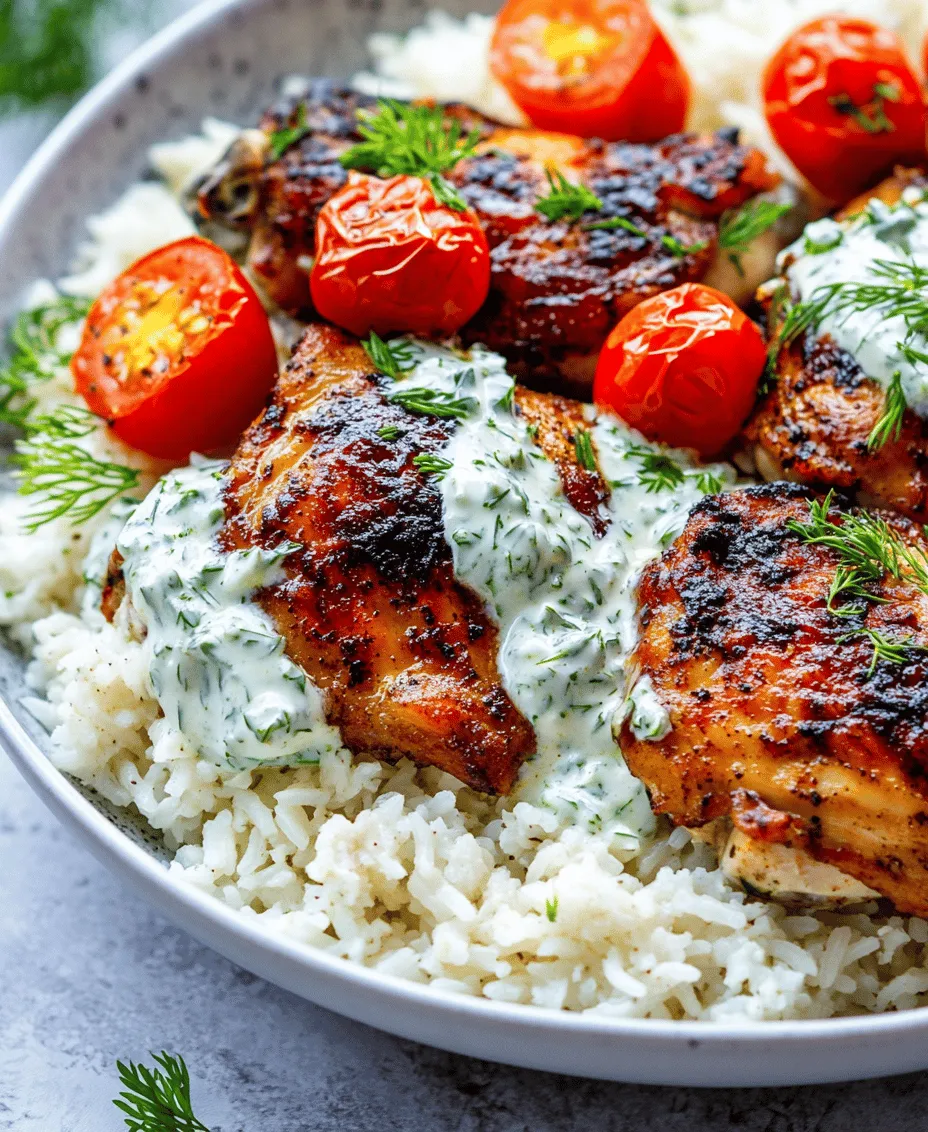In the realm of comforting and delightful meals, Dump-and-Bake Chicken Tzatziki with Rice stands out as a perfect blend of convenience and flavor. This recipe offers a simple, one-dish solution that combines tender chicken thighs with aromatic basmati rice, all enveloped in a creamy, tangy tzatziki sauce. Whether you’re a busy parent, a novice cook, or simply someone looking to enjoy a hearty meal without the fuss, this dish is sure to satisfy. With its Mediterranean flair, it brings a fresh twist to your dinner table, making it ideal for weeknight dinners or gatherings.