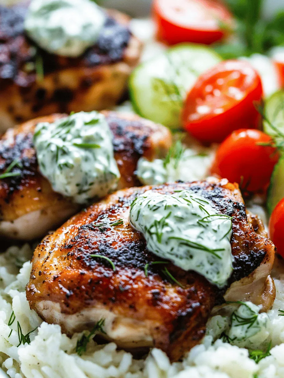 In the realm of comforting and delightful meals, Dump-and-Bake Chicken Tzatziki with Rice stands out as a perfect blend of convenience and flavor. This recipe offers a simple, one-dish solution that combines tender chicken thighs with aromatic basmati rice, all enveloped in a creamy, tangy tzatziki sauce. Whether you’re a busy parent, a novice cook, or simply someone looking to enjoy a hearty meal without the fuss, this dish is sure to satisfy. With its Mediterranean flair, it brings a fresh twist to your dinner table, making it ideal for weeknight dinners or gatherings.
