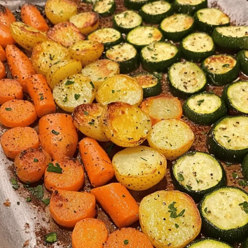 If you're looking for a dish that encapsulates the essence of comfort food while being remarkably healthy, look no further than Garlic Herb Roasted Potatoes, Carrots, and Zucchini. This delightful medley of vibrant vegetables offers a symphony of colors and flavors that not only appeals to the eyes but also tantalizes the taste buds. Roasting these vegetables elevates their natural sweetness and enhances their flavors, turning simple ingredients into a culinary masterpiece.