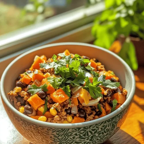 A successful casserole is built on quality ingredients, and this recipe is no exception. Below, we explore the key components that come together to create the Ground Turkey Sweet Potato Casserole.