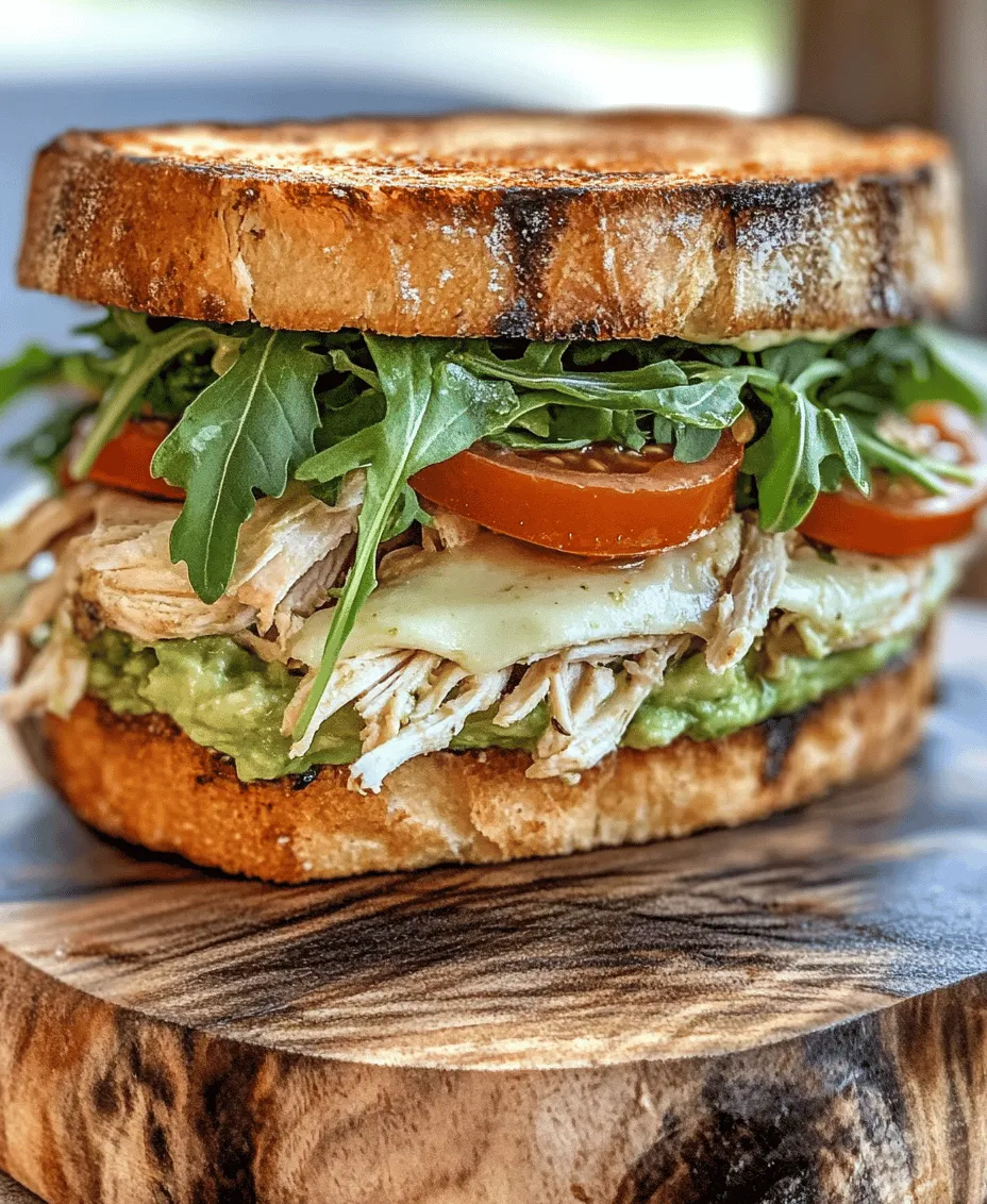 The foundation of any great sandwich begins with the bread. For the Chicken Avocado Melt, you have a couple of popular options: sourdough and whole grain.