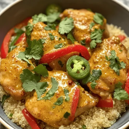 Brazilian cuisine is a vibrant tapestry of flavors, influenced by a rich blend of indigenous, African, and Portuguese culinary traditions. This fusion results in dishes that are not only delicious but also diverse, showcasing a wide array of ingredients and cooking techniques. Among the many gems of Brazilian cooking, Spicy Brazilian Coconut Chicken stands out as a perfect representation of this flavorful journey. This dish marries the heat of spices with the creaminess of coconut milk, creating a comforting yet invigorating meal that is sure to tantalize your taste buds.