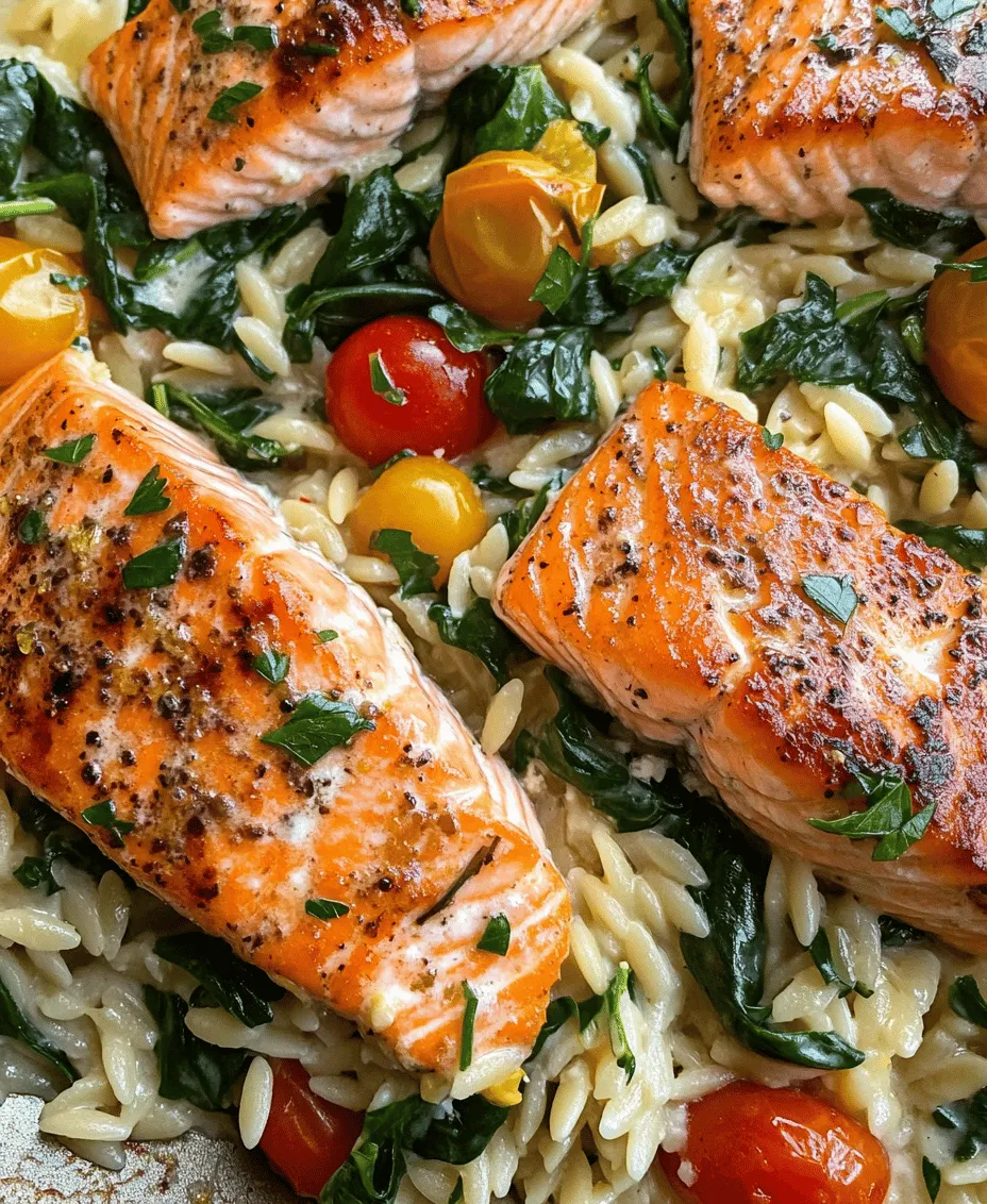 In the bustling rhythm of modern life, finding the time to prepare a wholesome meal can often feel like an insurmountable challenge. Enter the world of one-skillet meals, where convenience and flavor collide to create culinary magic without the hassle of extensive cleanup. One such delightful dish is the Lemon Zest One Skillet Salmon with Orzo, a recipe that seamlessly merges nutrition and taste. This dish is perfect for busy weeknights, providing a satisfying meal that’s both quick to prepare and a feast for the senses.