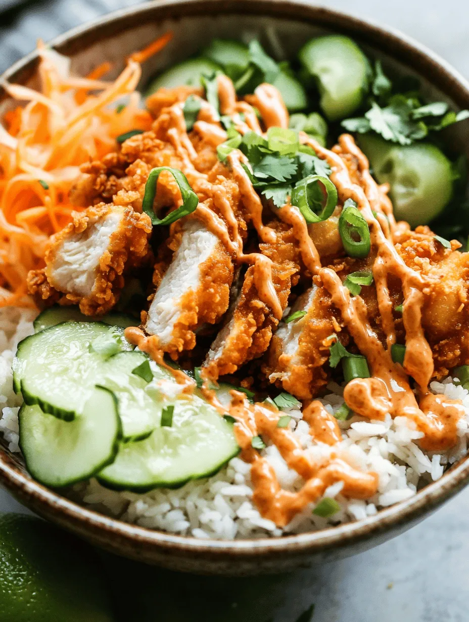 The star of Bang Bang Chicken Bowls is undoubtedly the chicken. As a versatile and lean protein source, chicken is packed with essential nutrients that contribute to a balanced diet. Opting for boneless, skinless chicken breasts or thighs ensures you get a tender, juicy bite that pairs beautifully with the sauce and vegetables. Chicken is also a great source of B vitamins, which play a crucial role in energy metabolism and overall health.