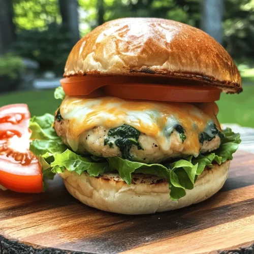 In recent years, there has been a significant shift in the way we perceive and enjoy burgers. As health-conscious eating trends continue to gain traction, many people are seeking out healthier alternatives to traditional beef burgers. This growing popularity of lighter, more nutritious options has paved the way for creative recipes that still deliver on flavor and satisfaction. One such recipe that perfectly encapsulates this trend is the White Cheddar and Spinach Chicken Burger.
