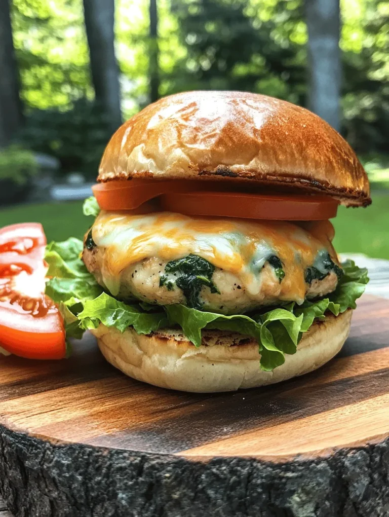 In recent years, there has been a significant shift in the way we perceive and enjoy burgers. As health-conscious eating trends continue to gain traction, many people are seeking out healthier alternatives to traditional beef burgers. This growing popularity of lighter, more nutritious options has paved the way for creative recipes that still deliver on flavor and satisfaction. One such recipe that perfectly encapsulates this trend is the White Cheddar and Spinach Chicken Burger.