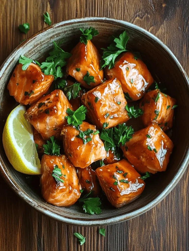 If you're in search of a dish that tantalizes the taste buds while also delivering a healthy punch, look no further than Hot Honey Salmon Bites. This delightful recipe perfectly marries the sweet and spicy elements that are increasingly popular in contemporary culinary trends. Imagine tender, flaky salmon pieces glazed with a luscious hot honey marinade, providing a satisfying contrast that will keep you coming back for more.